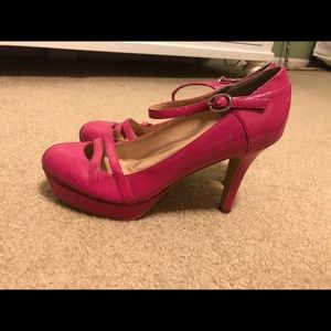 ASOS pink heels size 5